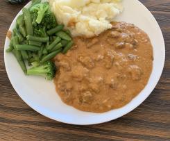 Variation BEEF STROGANOFF