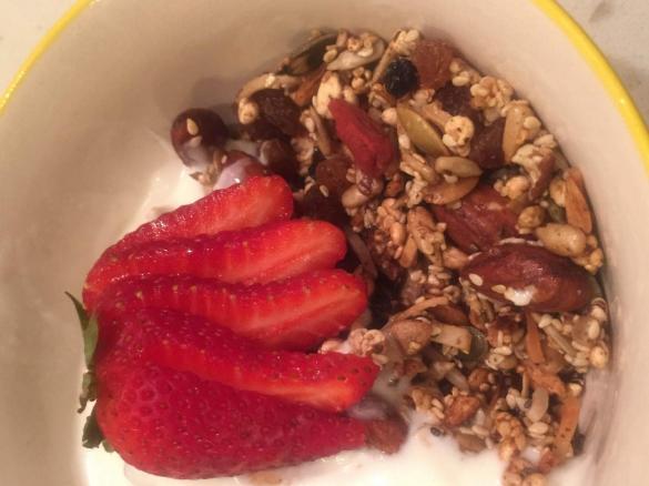 Gluten free muesli granola