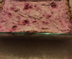 Raspberry Swirl Slice