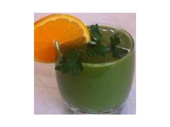 Parsley and Pear Green Smoothie