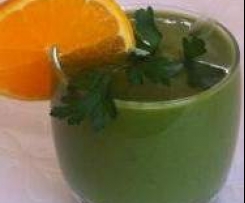 Parsley and Pear Green Smoothie