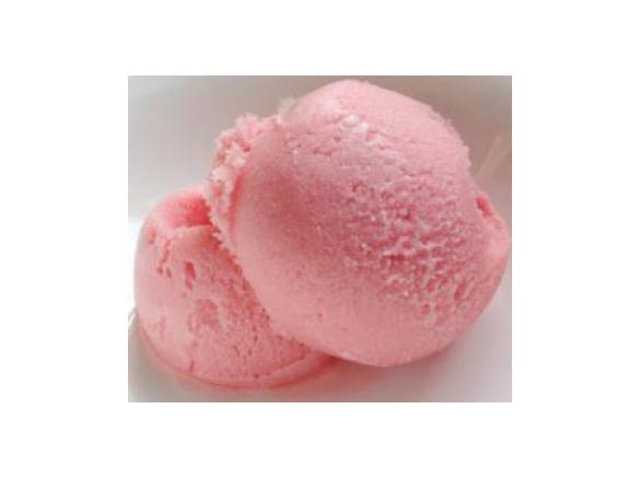 Rhubarb Ginger and Orange Sorbet