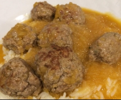 Devilled Meatballs