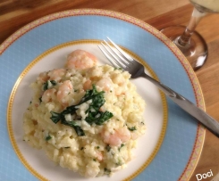 Creamy Prawn risotto