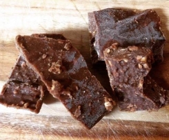 Sugar-free Nut Butter Chocolate Fudge