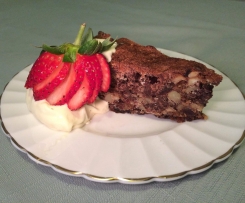 CHOCOLATE DATE AND ALMOND TORTE
