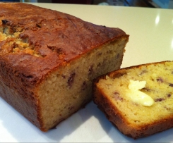 Rhubarb, Lime & Ricotta Loaf