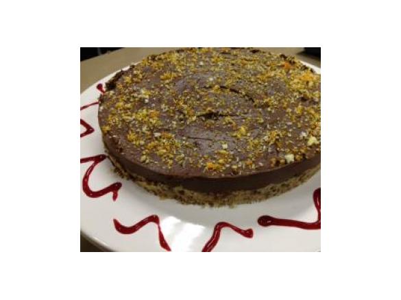 Raw Chocolate Avocado Tart