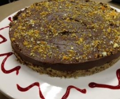 Raw Chocolate Avocado Tart