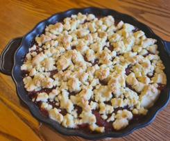 Apple Rhubarb Crumble