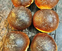 The Best Keto Brioche Buns Ever!