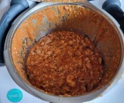 Creamy chicken bolognese