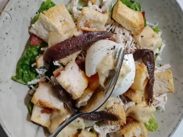 Deb's Caesar salad