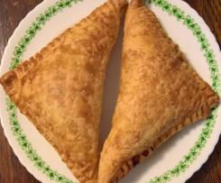 Chorizo, Spinach and Feta Triangles