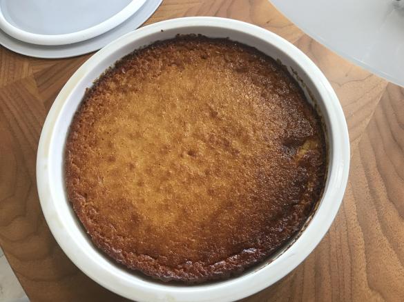 Butterscotch Impossible Pie