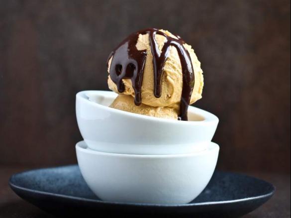 Vegan Peanut Butter & Sweet Potato Ice cream 