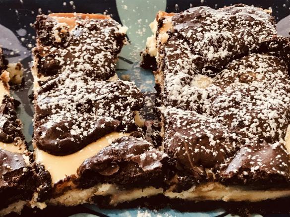 Cheesecake Brownies (cheat's version)