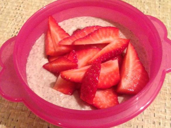 Vanilla Coconut Chia Custard - Paleo