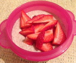 Vanilla Coconut Chia Custard - Paleo