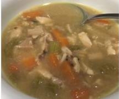  Lemon Chicken and Quinoa Soup