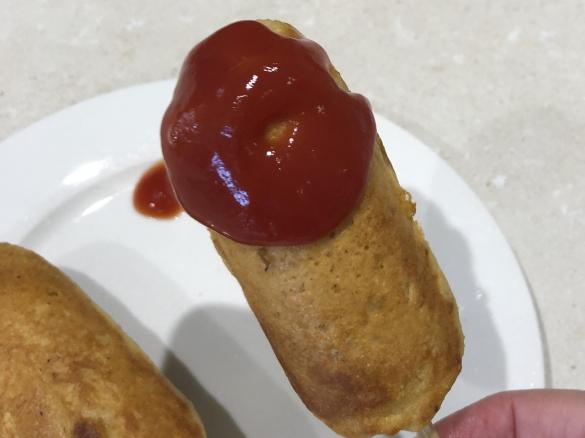 Gluten Free Dagwood Dog in Sausage Roll Maker