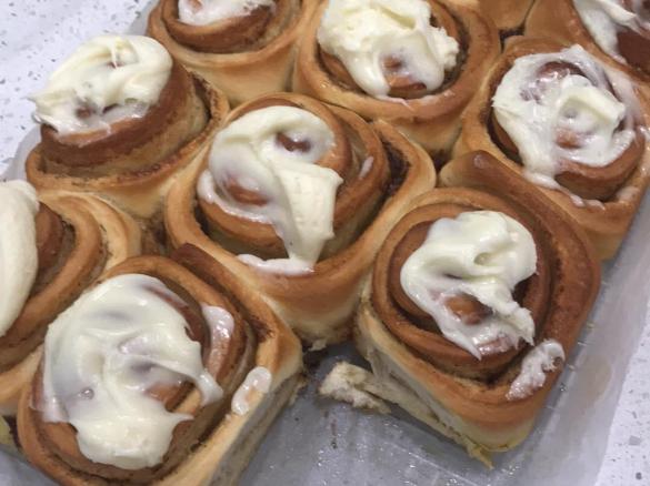 Cinnamon scrolls
