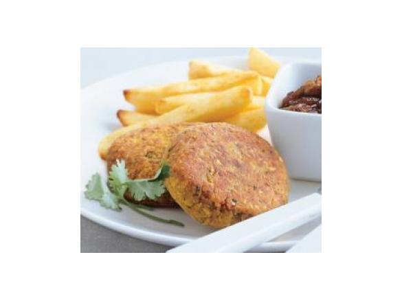 Lentil & Chickpea Burgers