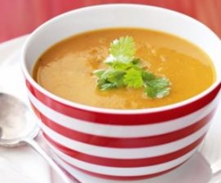Thai Sweet Potato and Lentil Soup