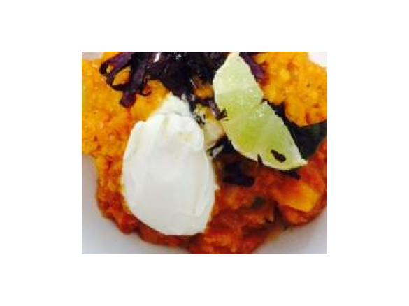 pumpkin red lentil curry 220cal per serve