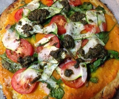 Dairy Free and Grain Free Cauliflower Pizza