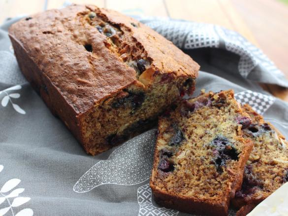 Banana, Blueberry & Almond Loaf