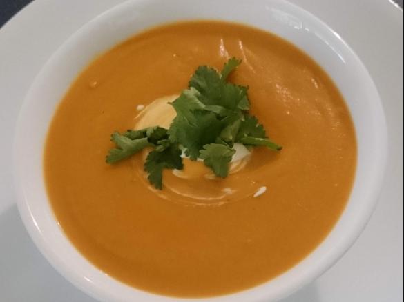 Satay Sweet Potato Soup