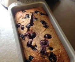 Banana Blueberry Bread (Gluten/Lactose/refined Sugar Free)