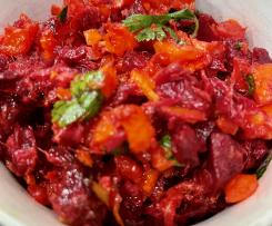 RED BEET APPLE ORANGE SALAD