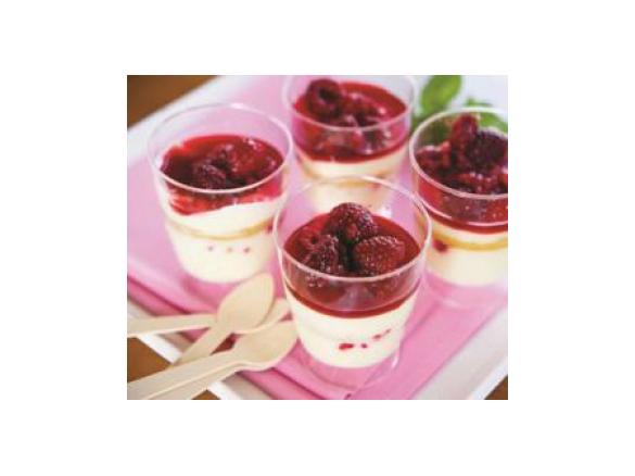 Coconut & White Chocolate Mousse by Chef Laurent