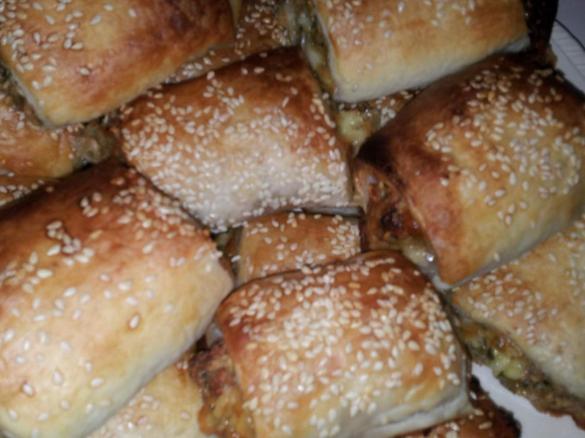 Vegetarian "sausage" rolls, that taste like real sausage rolls! Nut Free!