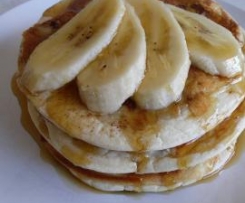 The best gluten free banana pancakes