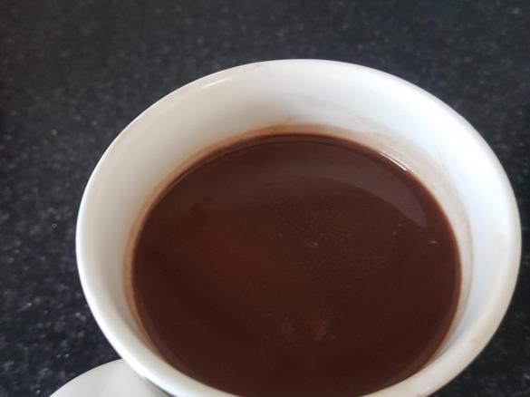 Thick hot chocoate