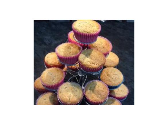 Clone of Banana, Honey and Cinnamon Muffins