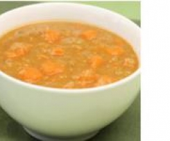 Red Lentil & Sweet Potato Hot Pot for Children & Babies