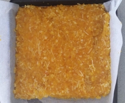 Apricot, maca, coconut bars