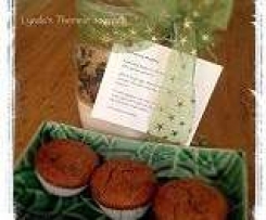 Christmas Muffins - gift in a jar