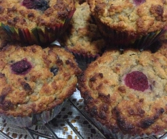 Pear and Berry Muffins