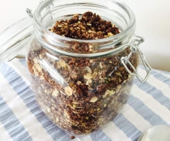 Chocolate coconut crunch granola