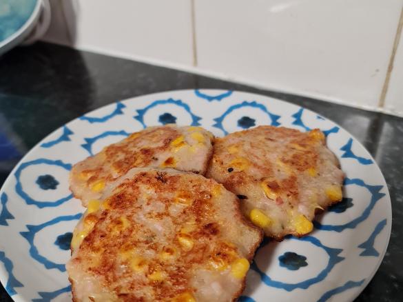 Bacon and Corn Fritters