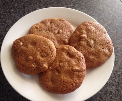 FODMAP Gingerbread and Cranberry Biscuits