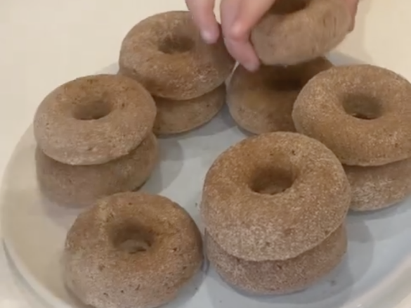 Cassava Flour Soft Cinnamon Doughnuts (gluten free) – Mez Thearle Thermomix Girl