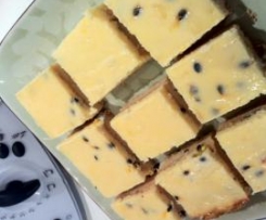 Passionfruit Slice