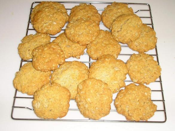 Wheat and fructose free ANZAC biscuits