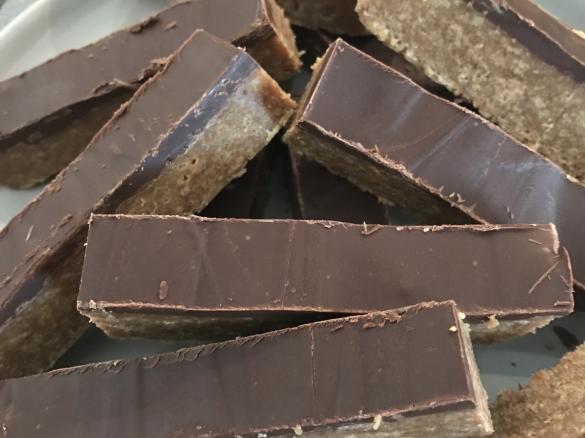 Ginger and Chocolate Slice